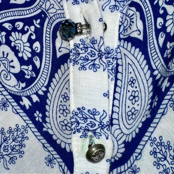 Aratta Silent Journey Paisley Moroccan Tunic Size Small - Picture 16 of 16